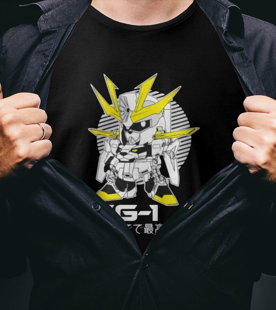 SG 1 Gundam Chibi Mecha Anime T-Shirt