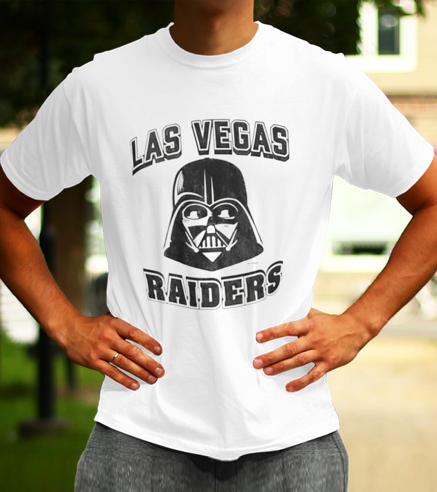 Las Vegas Raiders Darth Vader Star Wars 2026 T-Shirt