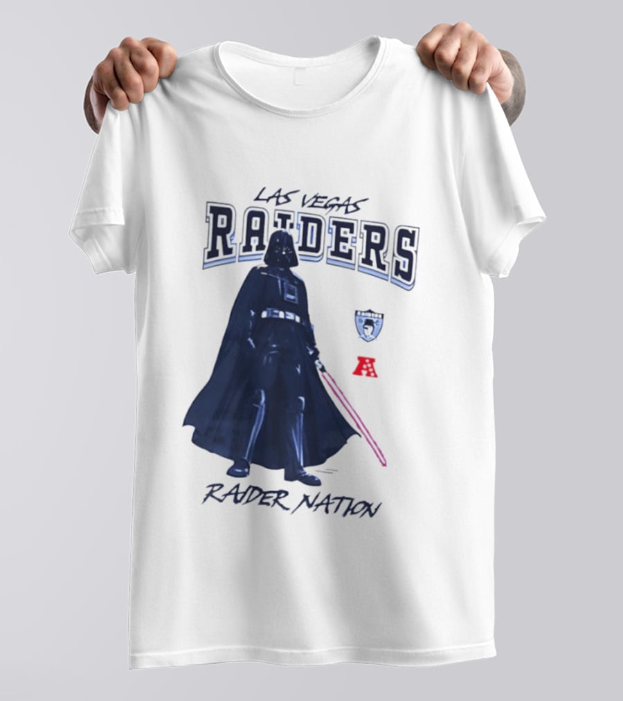 Las Vegas Raiders Darth Vader Raider Nation Star Wars 2026 T-Shirt