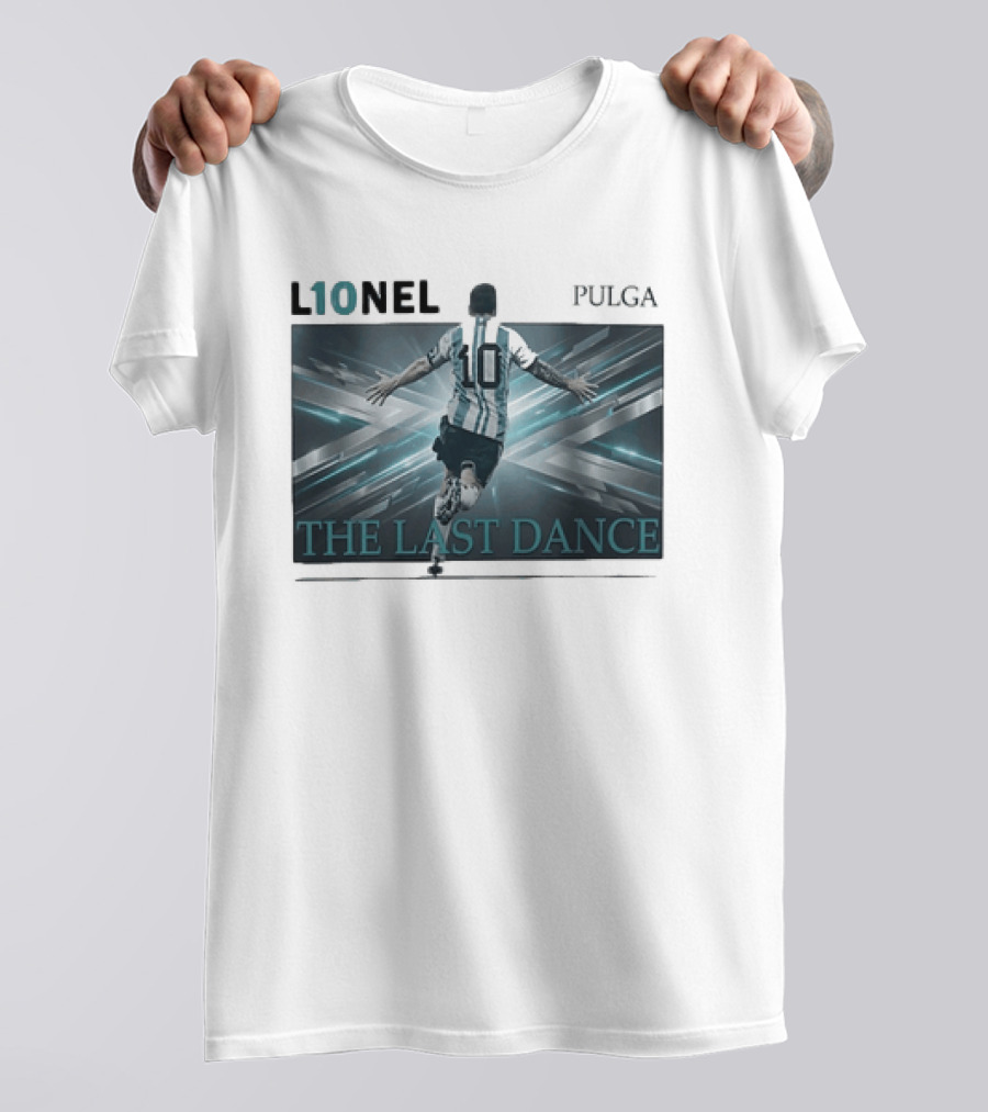 L10NEL Messi La Pulga 10 The Last Dance T-Shirt