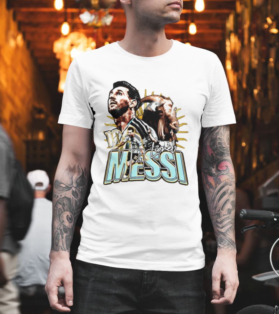 Lionel Messi 10 Goat T-Shirt