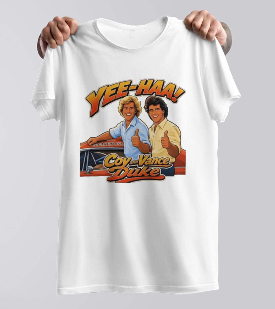 Yee Haa Coy And Vance Duke General Lee T-Shirt