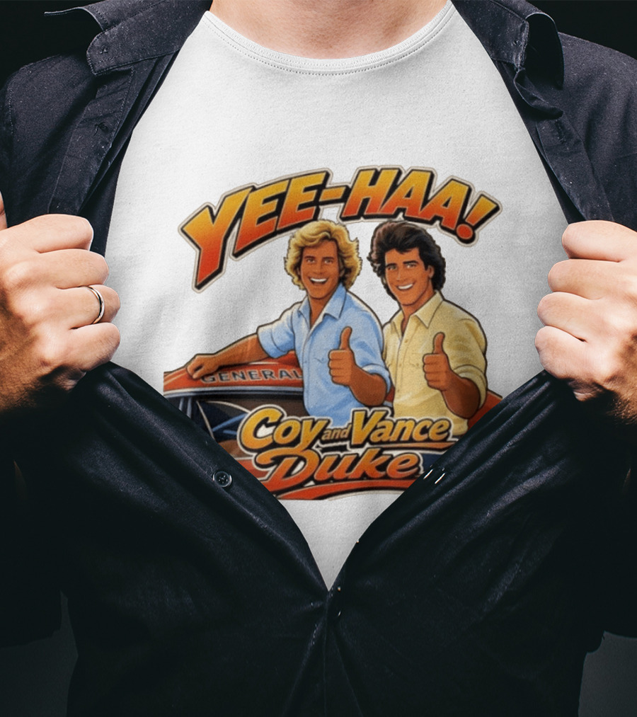 Yee Haa Coy And Vance Duke General Lee T-Shirt