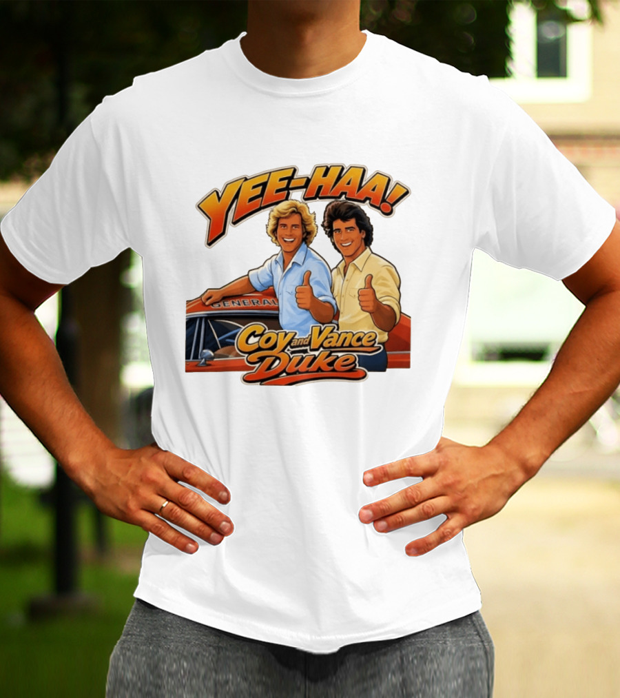 Yee Haa Coy And Vance Duke General Lee T-Shirt