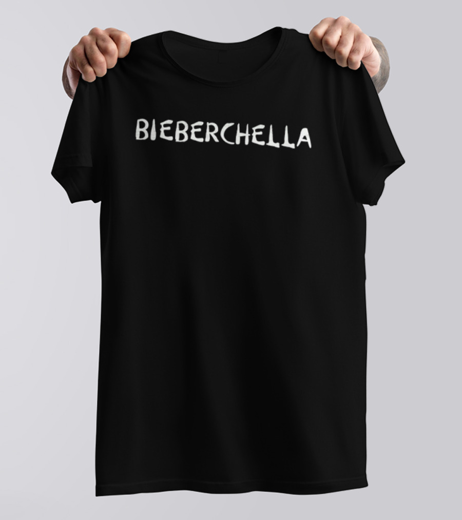 Bieberchella Festival Inspired Fan Merchandise Event T-Shirt