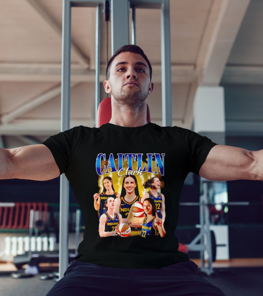 Caitlin Clark 22 Indiana Fever Basketball Star Player Highlights T-Shirt