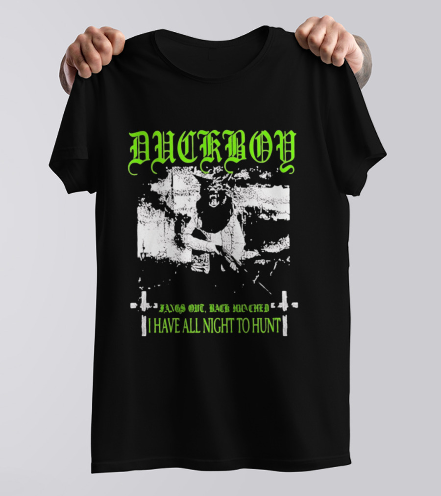 Duckboy Bags Out Back Reordered I Have All Night To Hunt T-Shirt