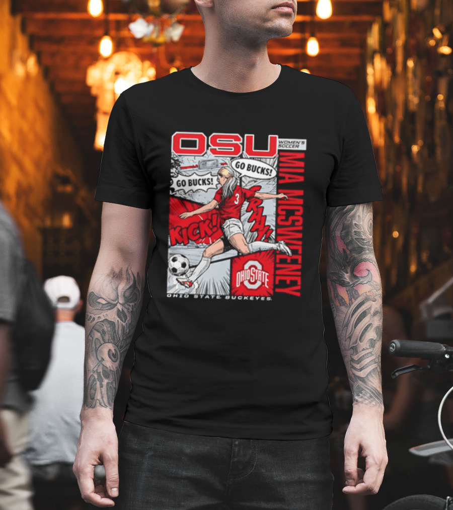 Ohio State Buckeyes OSU Mia McSweeney T-Shirt