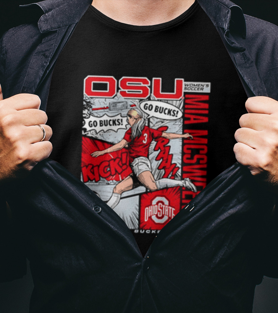 Ohio State Buckeyes OSU Mia McSweeney T-Shirt