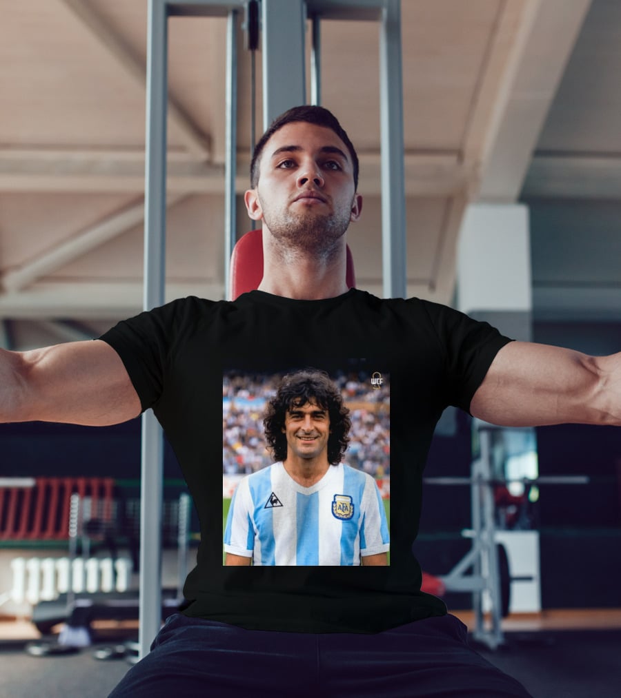 Happy Birthday Mario Kempes Argentina Football Legend AFA T-Shirt