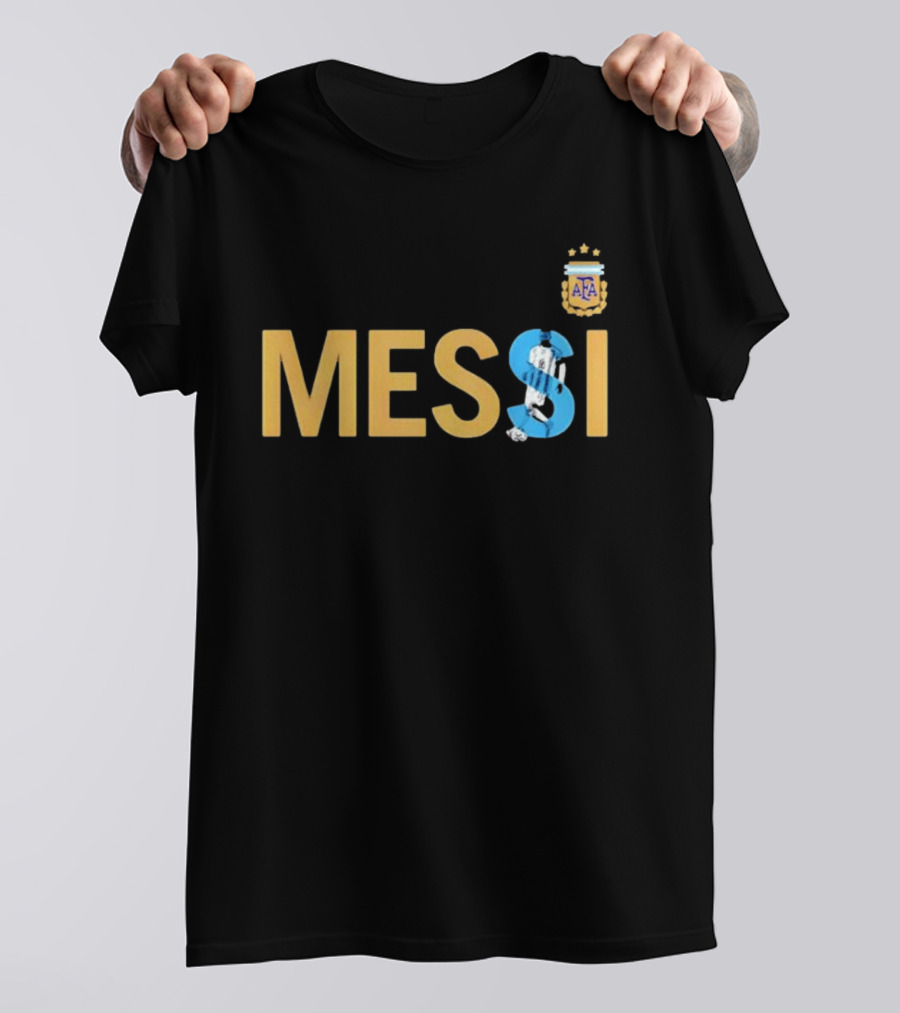 Lionel Messi AFA Argentina Football Team T-Shirt
