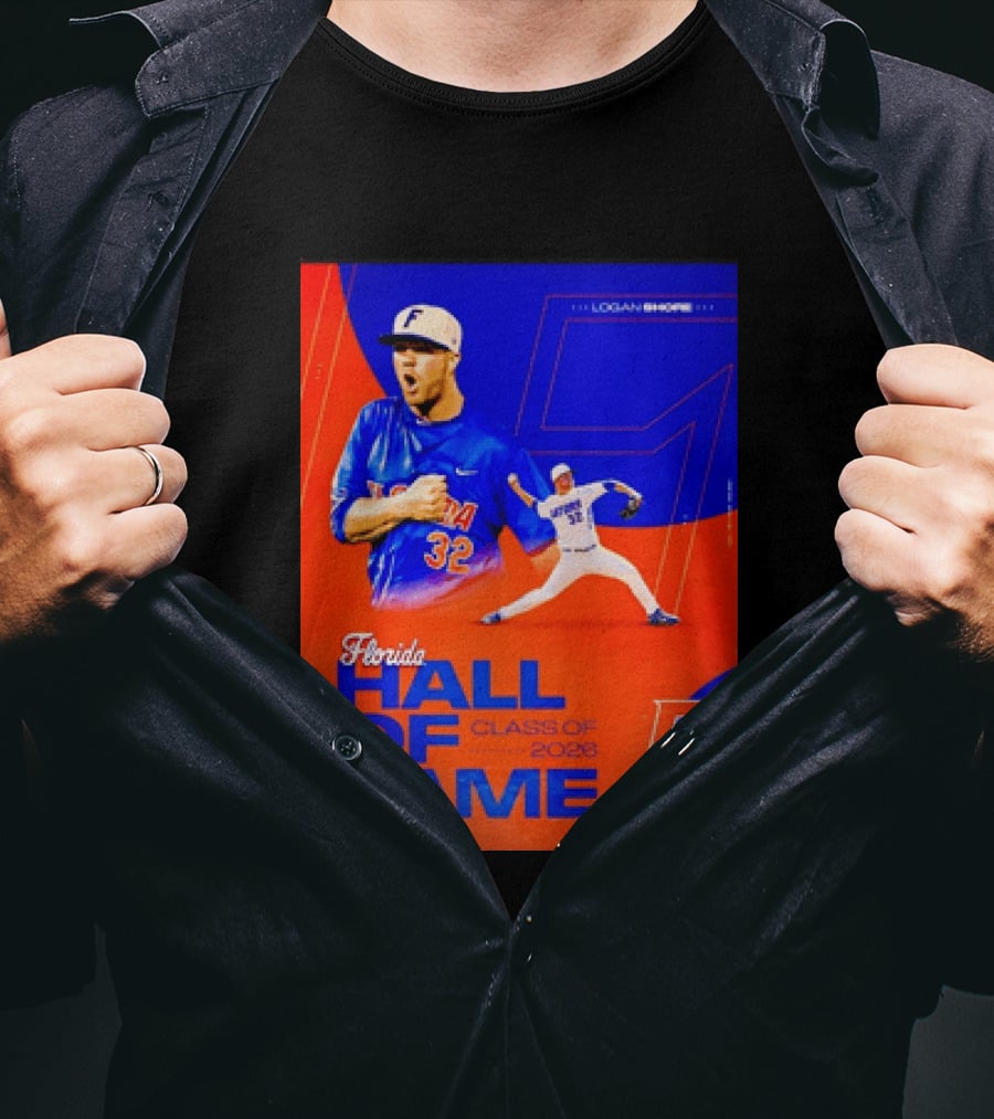 Logan Shore Florida Gators Hall Of Fame Class Of 2026 T-Shirt