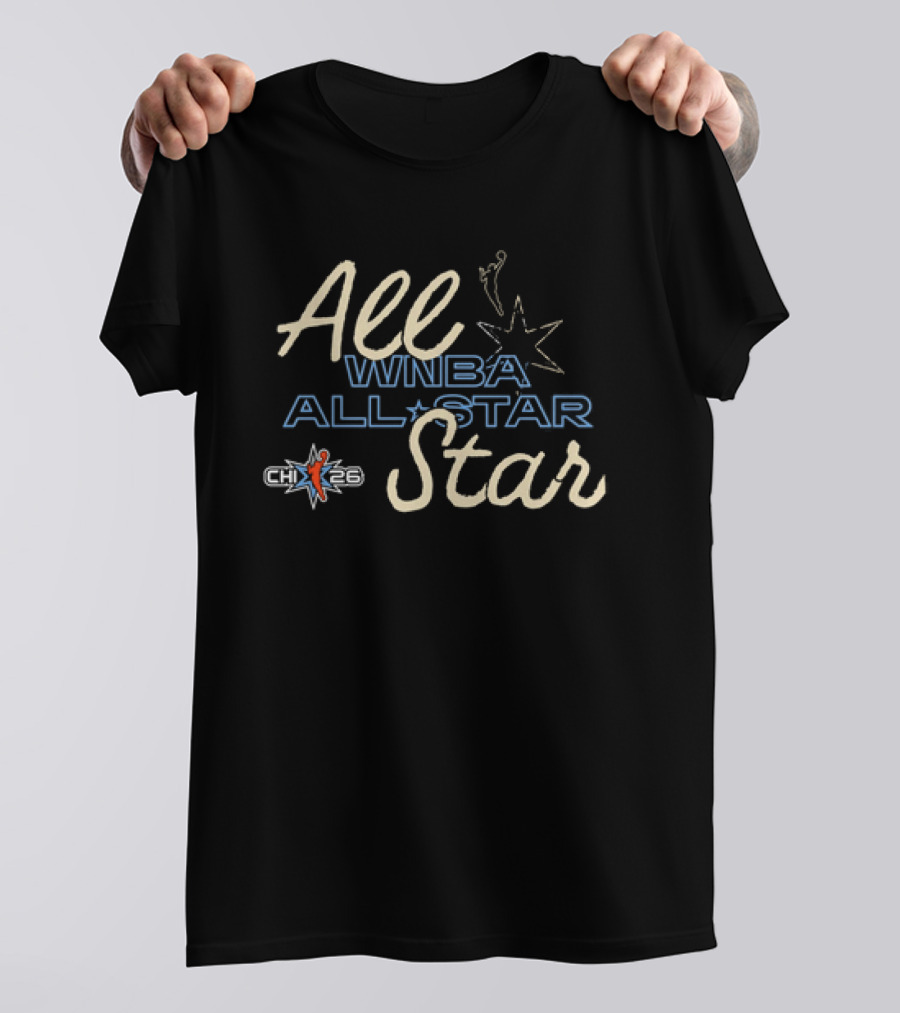 WNBA All Star Chicago 2026 CHI 26 Basketball T-Shirt