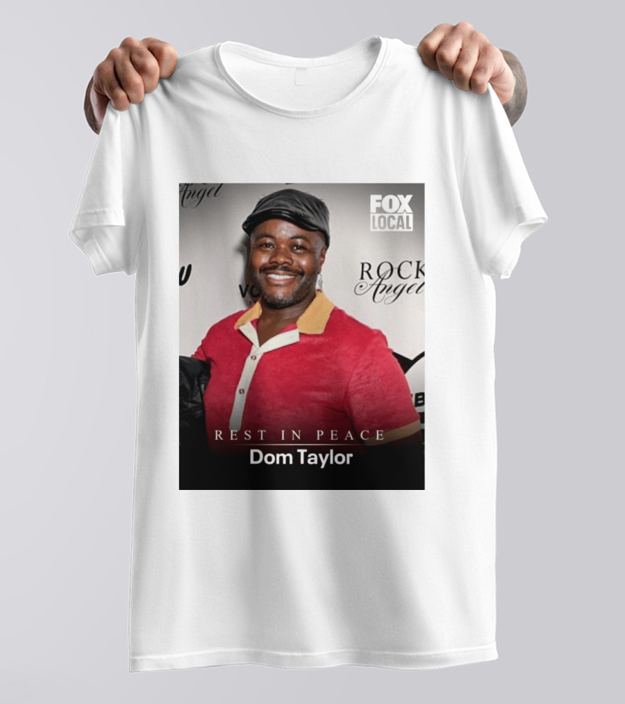 Rest In Peace Dom Taylor Celebrating Caribbean Cuisine Netflix Five Star Chef T-Shirt