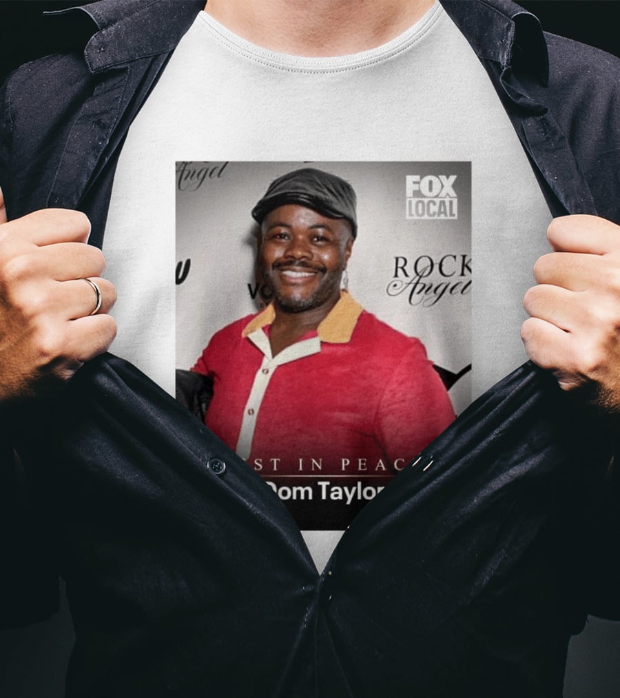 Rest In Peace Dom Taylor Celebrating Caribbean Cuisine Netflix Five Star Chef T-Shirt