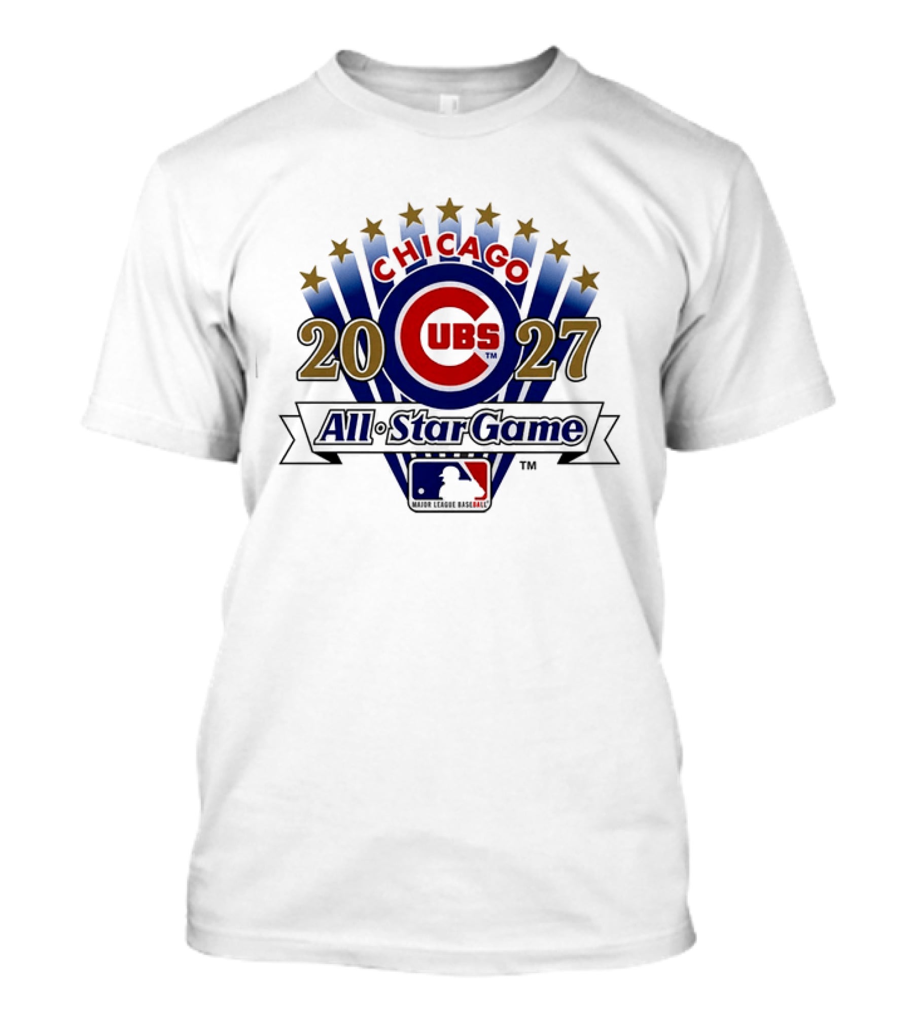 Chicago Cubs 2027 All Star Game Major League Baseball MLB T-Shirt
