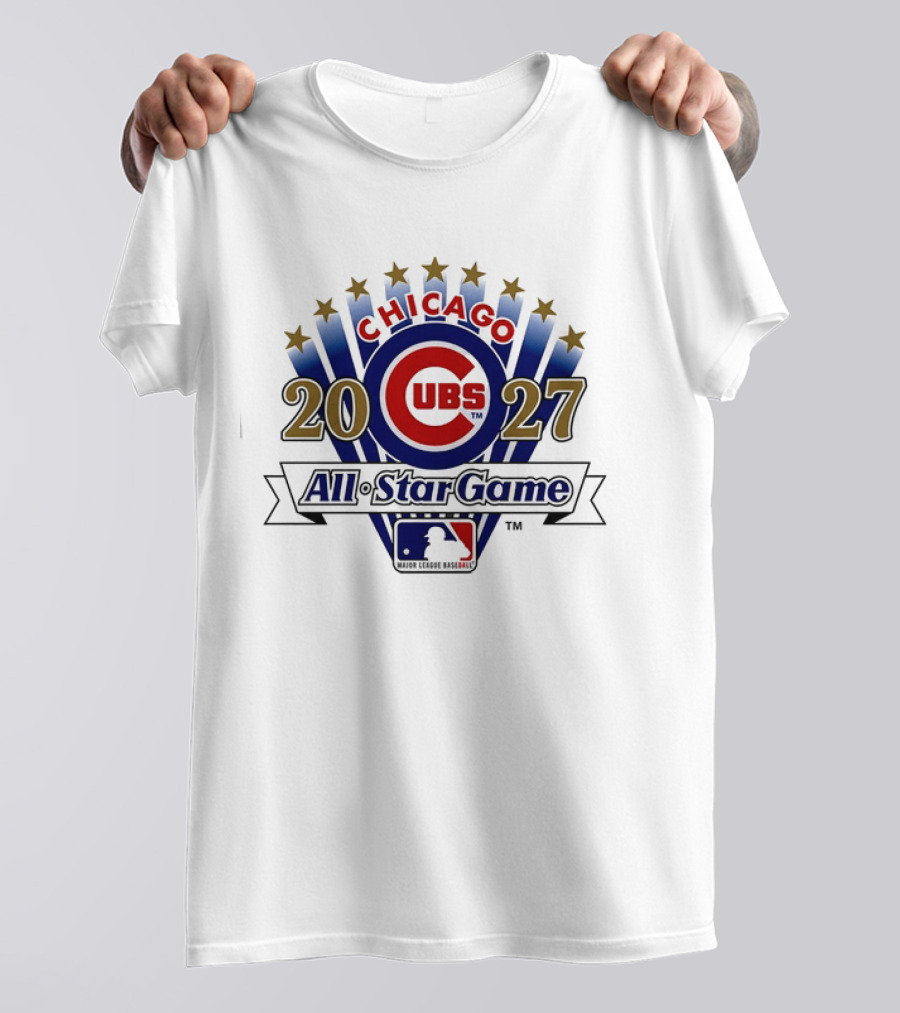 Chicago Cubs 2027 All Star Game Major League Baseball MLB T-Shirt