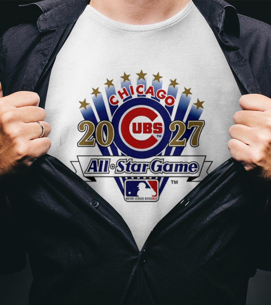 Chicago Cubs 2027 All Star Game Major League Baseball MLB T-Shirt