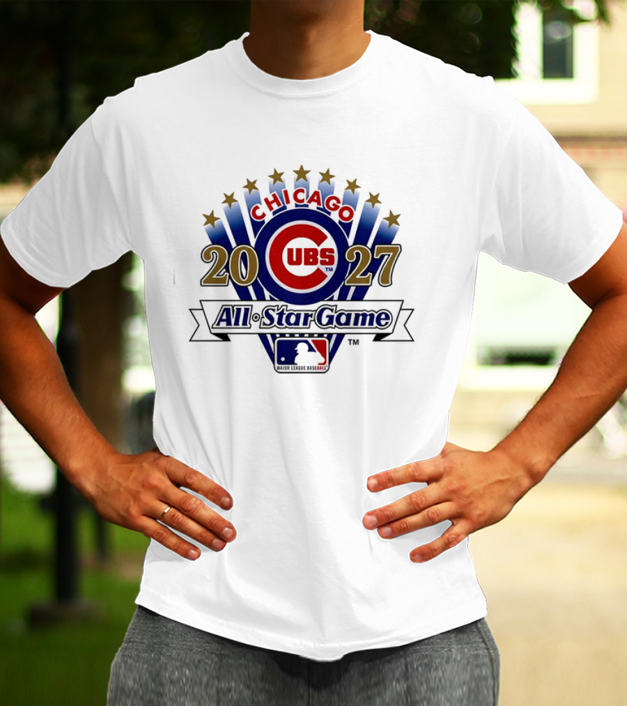 Chicago Cubs 2027 All Star Game Major League Baseball MLB T-Shirt