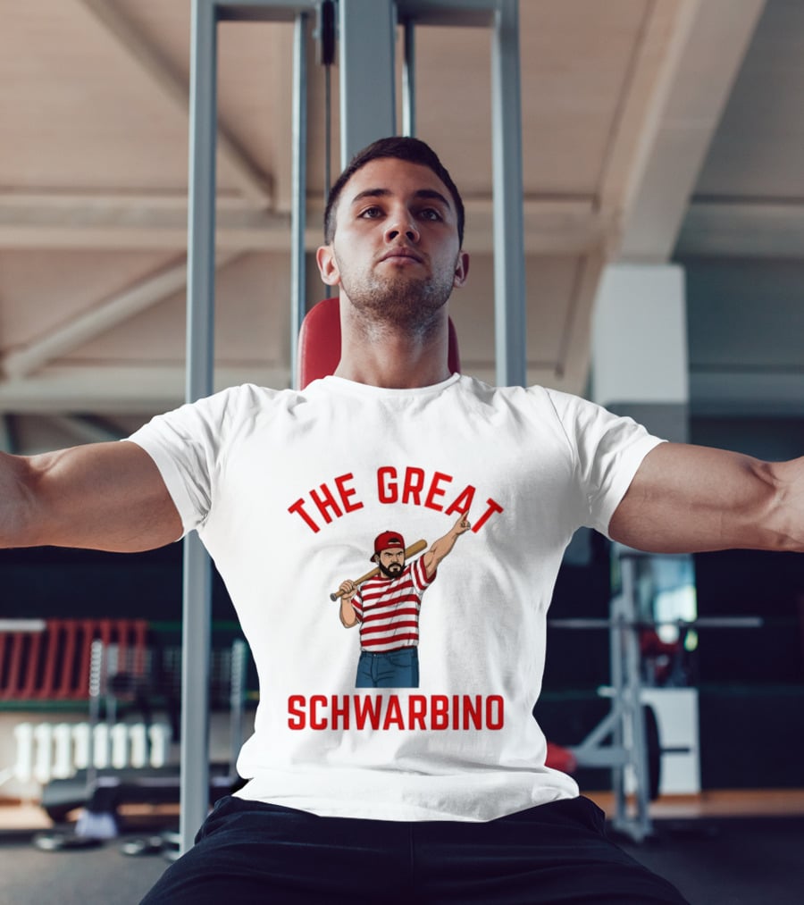 The Great Schwarbino Kyle Schwarber Philadelphia Phillies Baseball T-Shirt