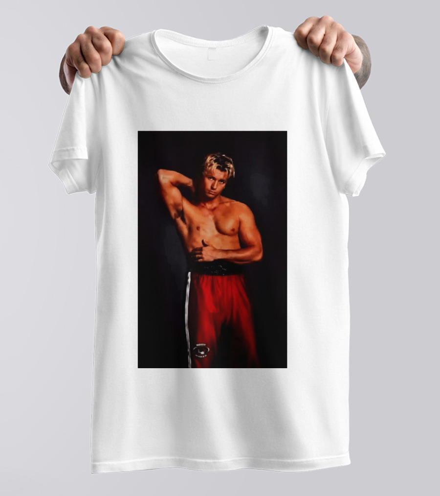 Stephen Kalyn Off Campus Body Maker Boxer Pose T-Shirt