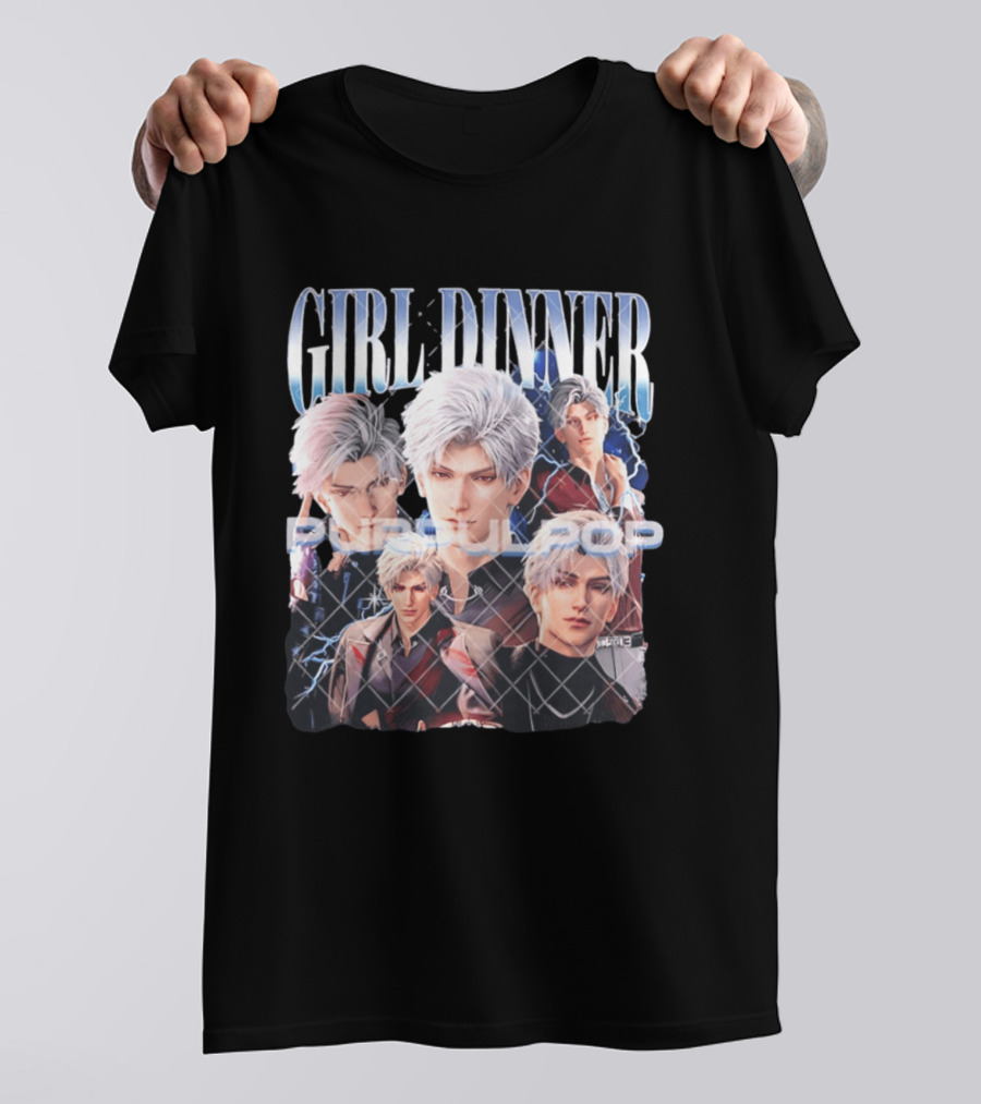 Girl Dinner PUPUPU POP 1 Photoshop To Mau Xong Xau Lam Love Deepspace Sylus Bootleg T-Shirt