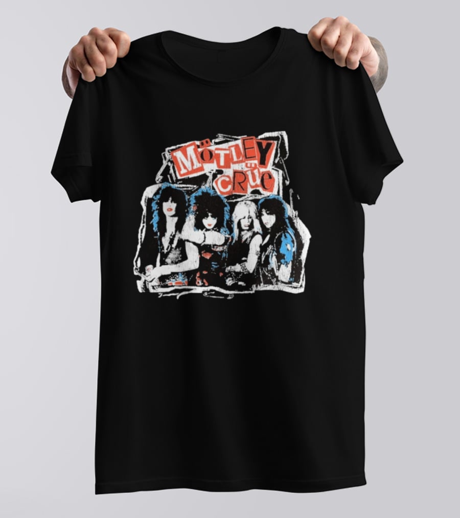 Motley Crue Collage The Return Of The Carnival Of Sins Tour 2026 T-Shirt