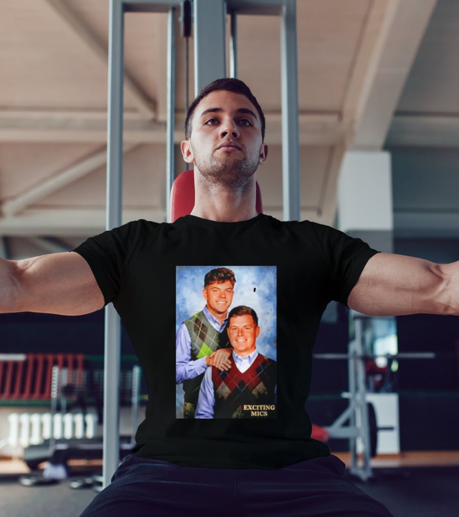 Cooper Dejean Reed Blankenship Step Brothers Exciting Mics T-Shirt