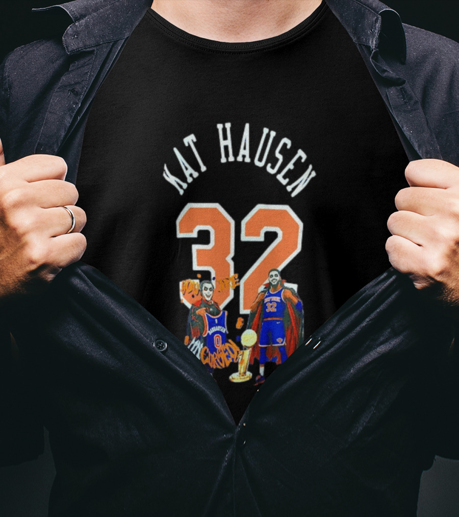 KAThausen 32 Karl Anthony Towns Danhausen You Are Uncursed T-Shirt
