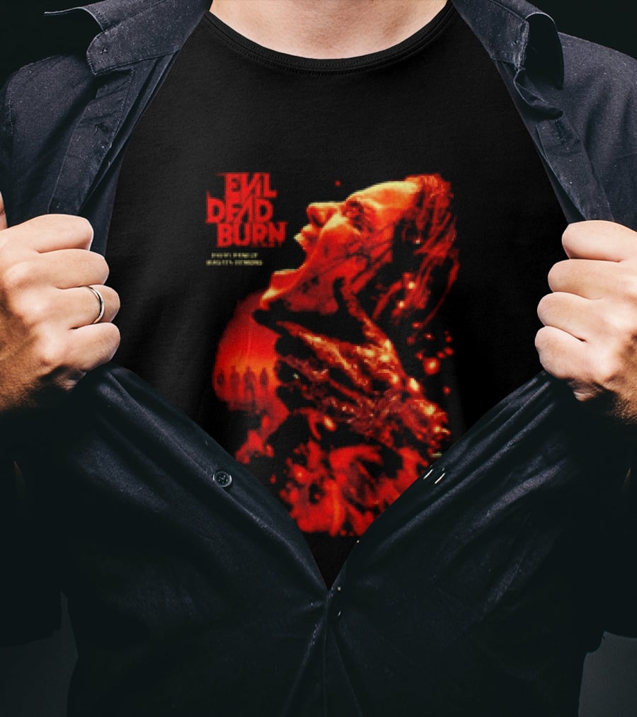 Evil Dead Burn Horror Halloween Movie T-Shirt