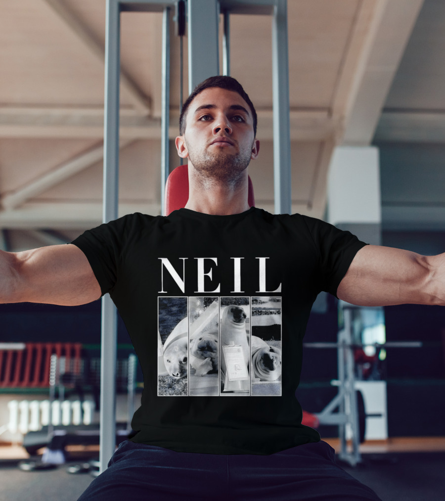 Neil The Seal Animal Meme Funny Seal Faces T-Shirt