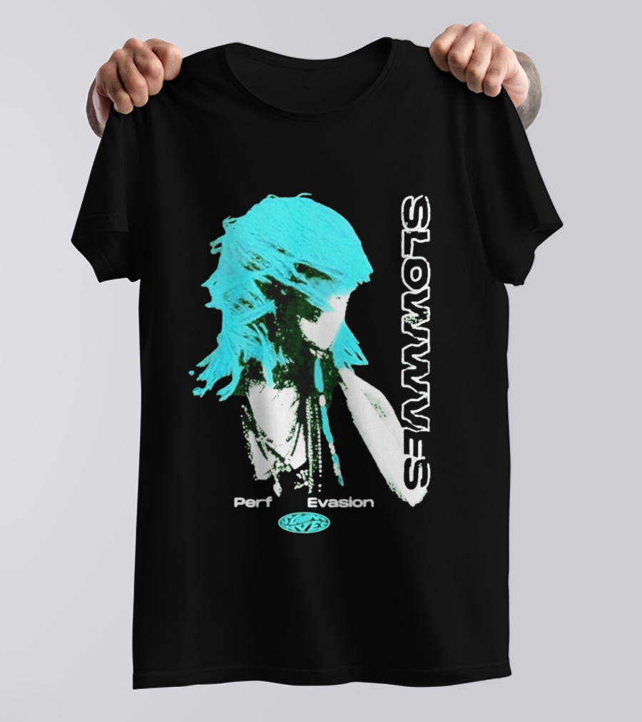 Slowwves Perfect Evasion Asia Blue Hair T-Shirt