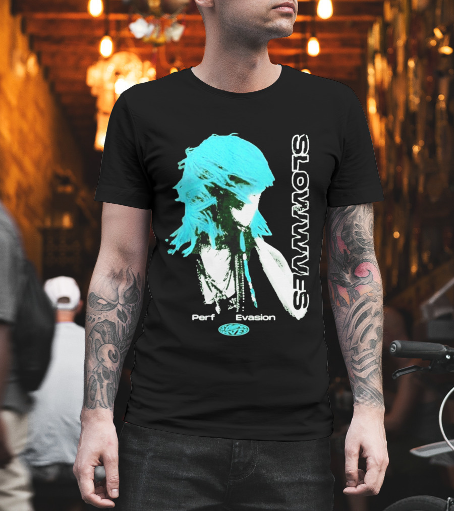 Slowwves Perfect Evasion Asia Blue Hair T-Shirt