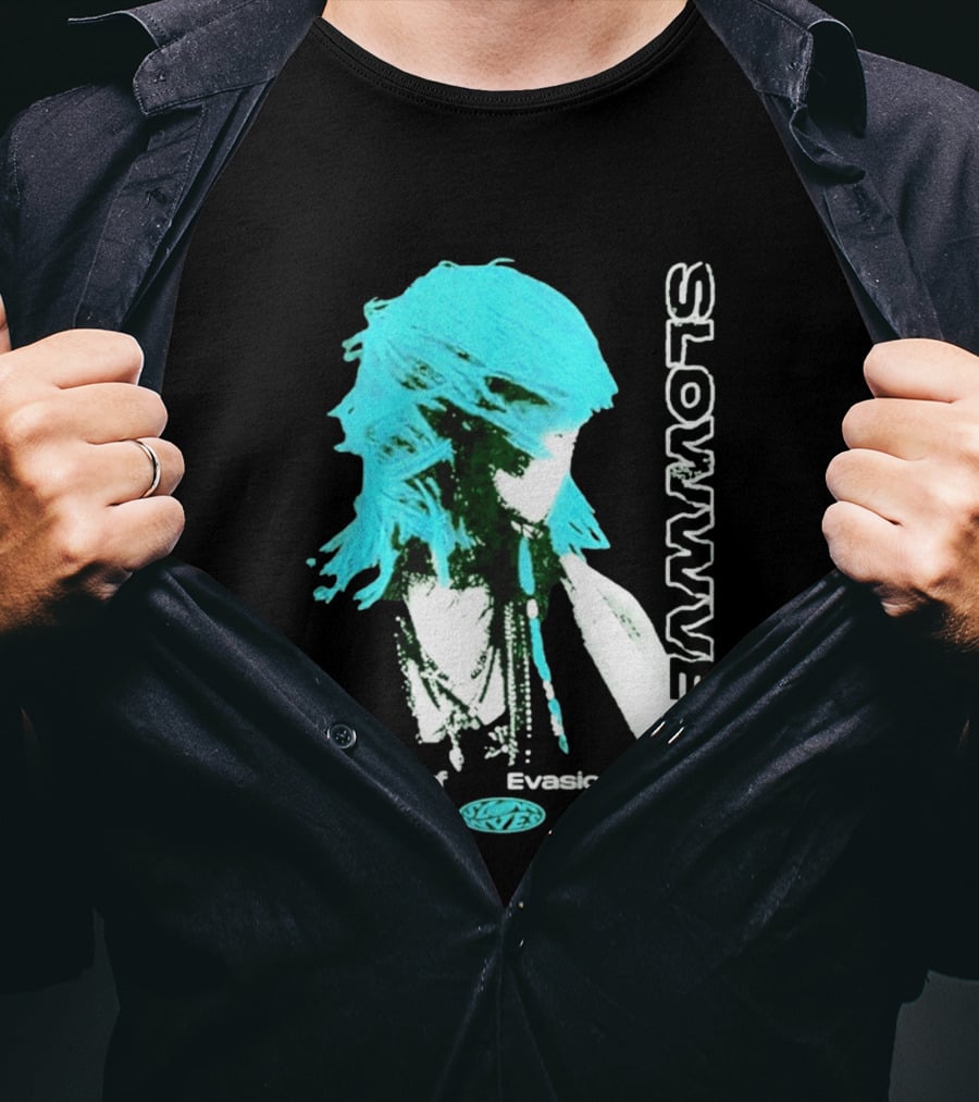 Slowwves Perfect Evasion Asia Blue Hair T-Shirt