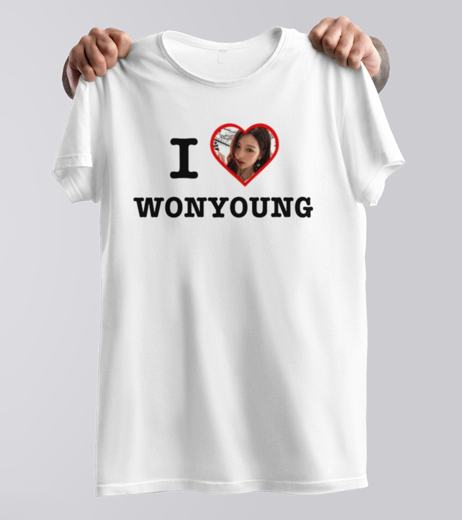 I Love Wonyoung Show What I Am Tour 2026 Heart T-Shirt