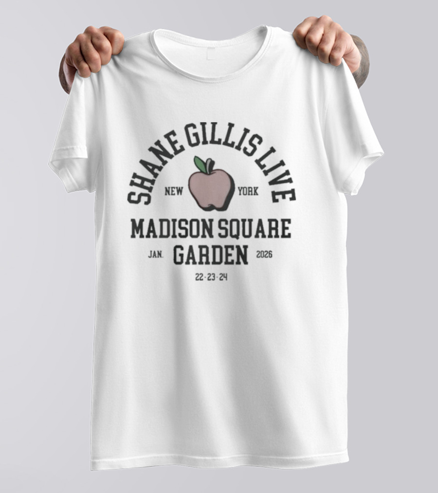 Shane Gillis Live Madison Square Garden New York Apple 2023 T-Shirt