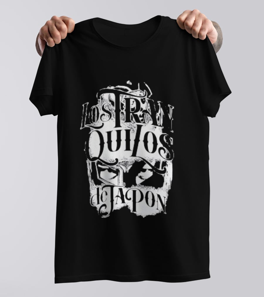Los Tranquilos De Japon Bushi Mask Design Japan T-Shirt