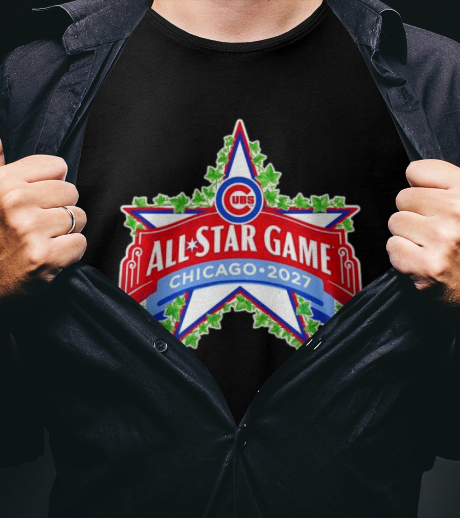 Chicago Cubs 2027 All Star Game MLB Event T-Shirt
