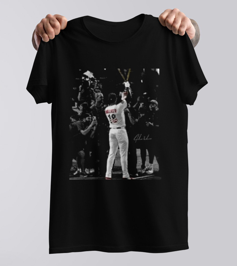 Jordan Walker 18 St Louis Cardinals Iconic Baseball Moment T-Shirt