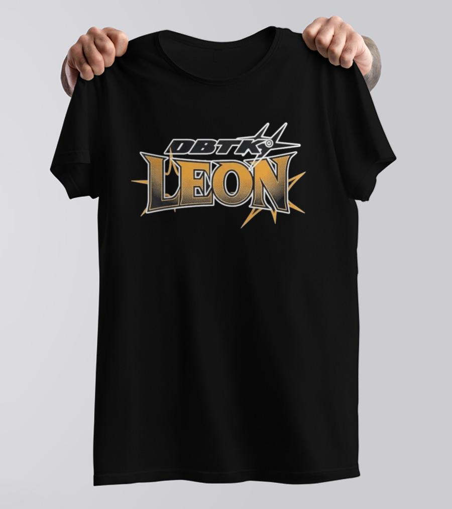 DBTK Leon Bold Lettering Starburst T-Shirt