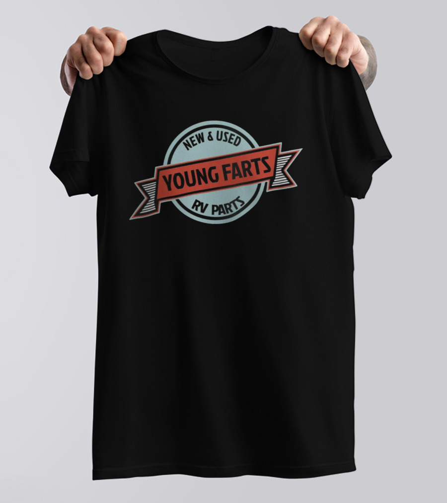 New And Used Young Farts RV Parts T-Shirt