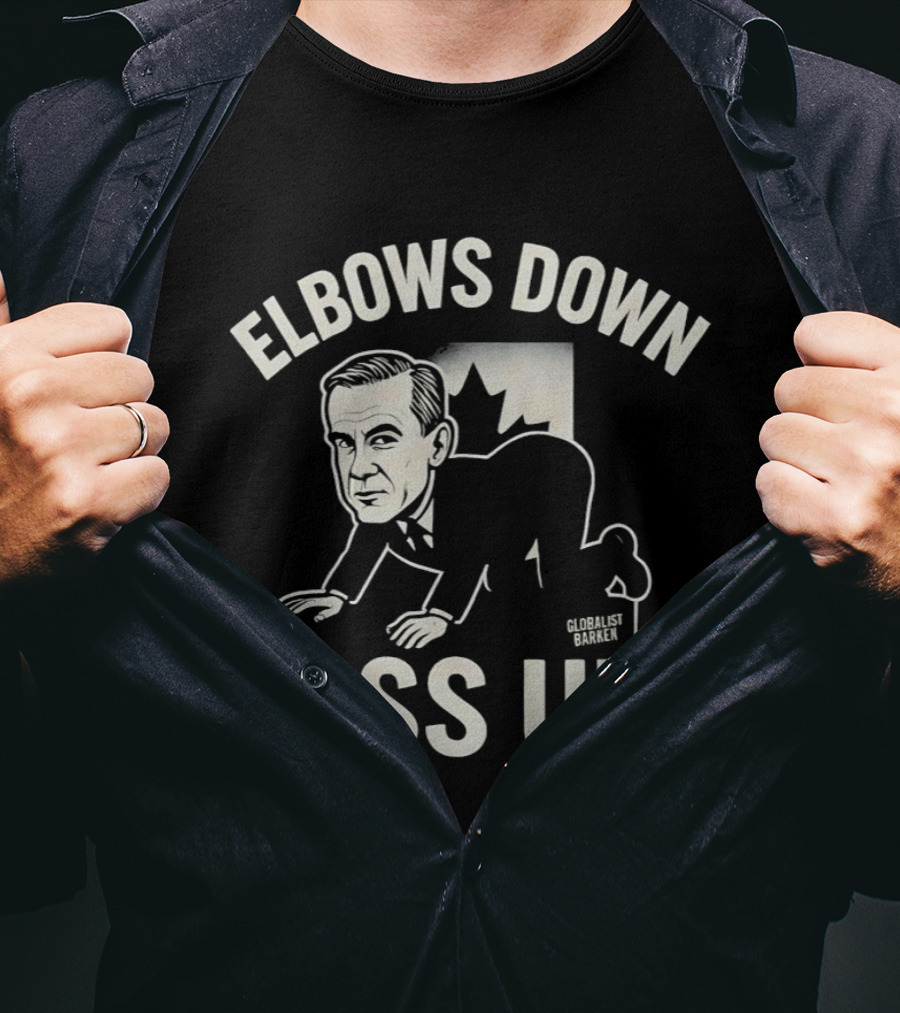 Elbows Down Ass Up Globalist Barken Crawling Figure T-Shirt