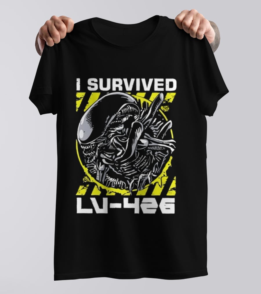 I Survived LV 426 Alien Xenomorph Encounter T-Shirt