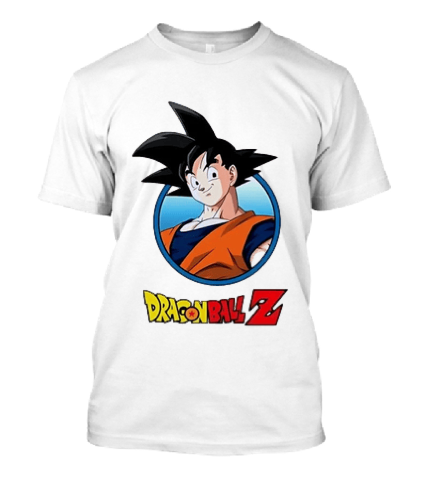 Dragon Ball Z Goku Face Anime T-Shirt