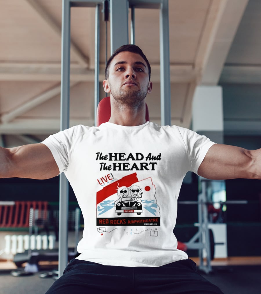 The Head And The Heart Live Red Rocks Amphitheatre Concert T-Shirt