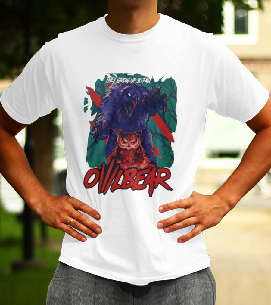 They Grow Up So Fast Owlbear Fantasy Creature T-Shirt