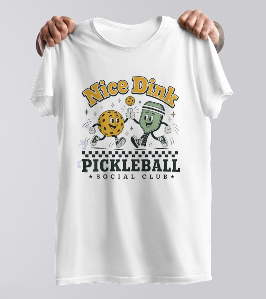Nice Dink Pickleball Social Club High Five T-Shirt