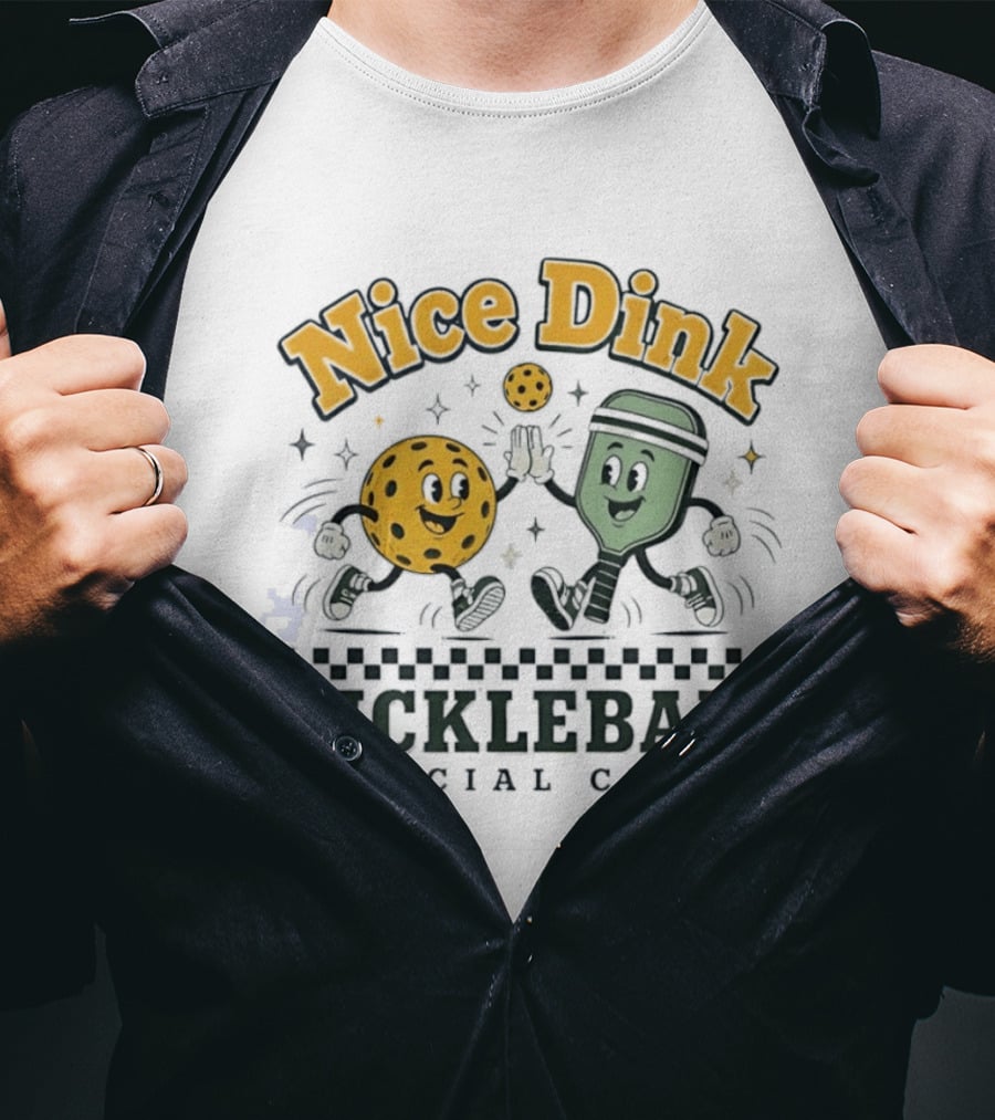 Nice Dink Pickleball Social Club High Five T-Shirt
