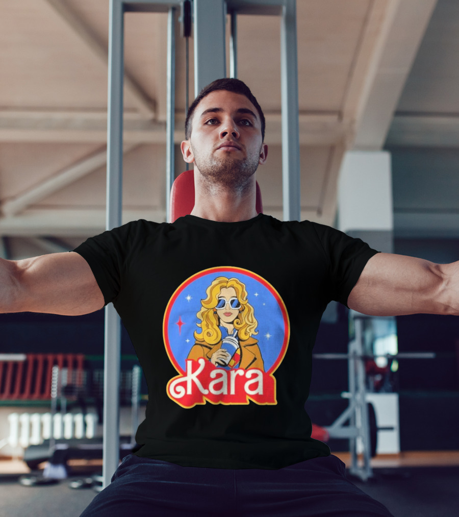 Kara 2026 Screencrush Sunglasses Coffee T-Shirt