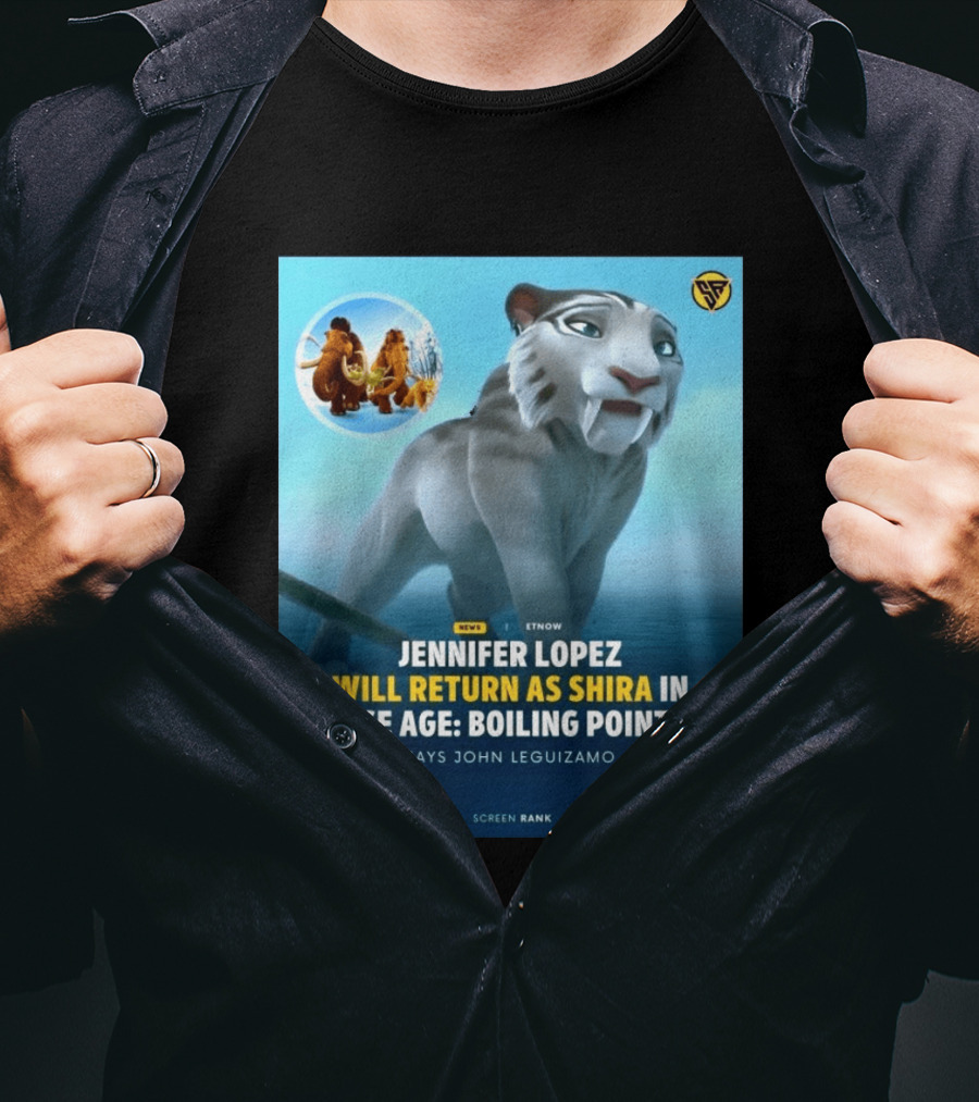 Jennifer Lopez Returns Shira Ice Age Boiling Point John Leguizamo T-Shirt